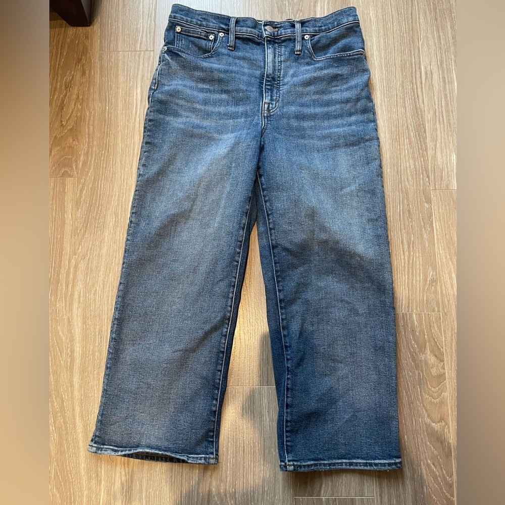 Madewell Slim Wide Leg Crop